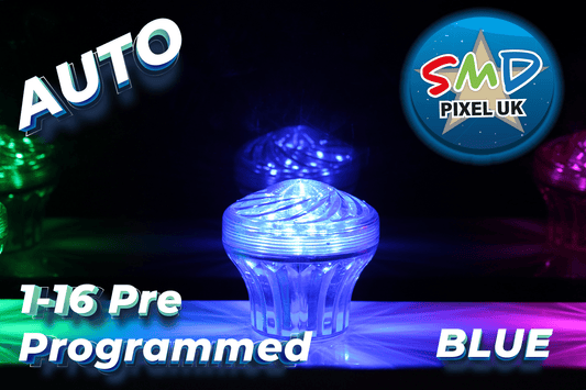 SMD LUX 360 60mm CABOCHON BLUE AUTO - SMD Pixel UK LTD