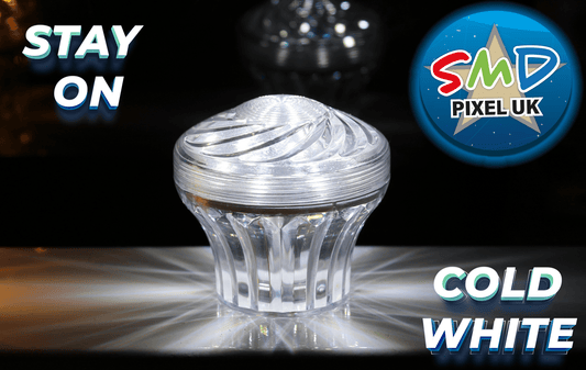 SMD LUX 360 60mm CABOCHON COLD WHITE STAY ON - SMD Pixel UK LTD
