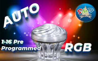 SMD LUX 360 60mm CABOCHON RGB AUTO - SMD Pixel UK LTD