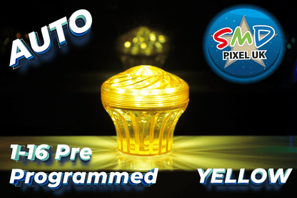 SMD LUX 360 60mm CABOCHON YELLOW AUTO - SMD Pixel UK LTD