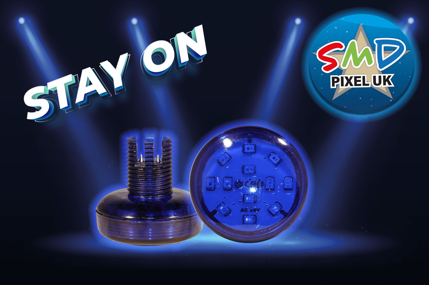 SMD LUX 360 L SINGLE COLOUR BLUE STAY ON - SMD Pixel UK LTD
