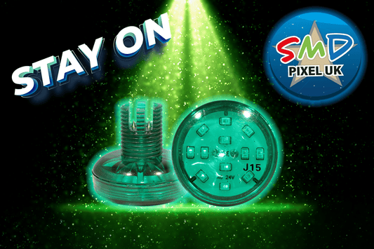 SMD LUX 360 L SINGLE COLOUR GREEN STAY ON - SMD Pixel UK LTD