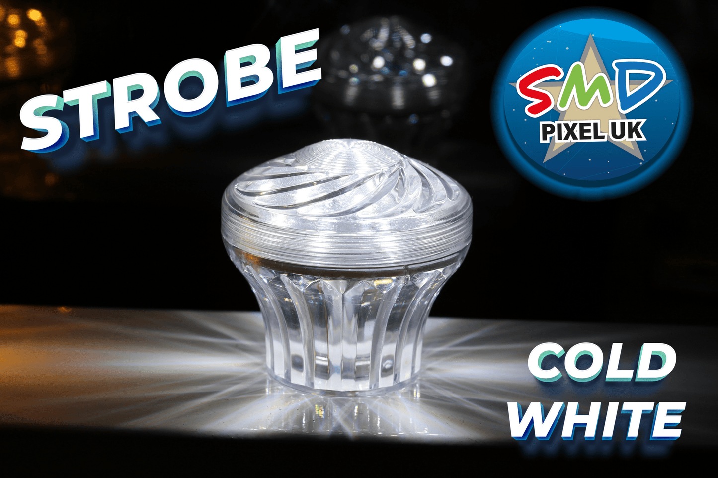 SMD LUX 360 STROBE CABOCHON 60mm - SMD Pixel UK LTD